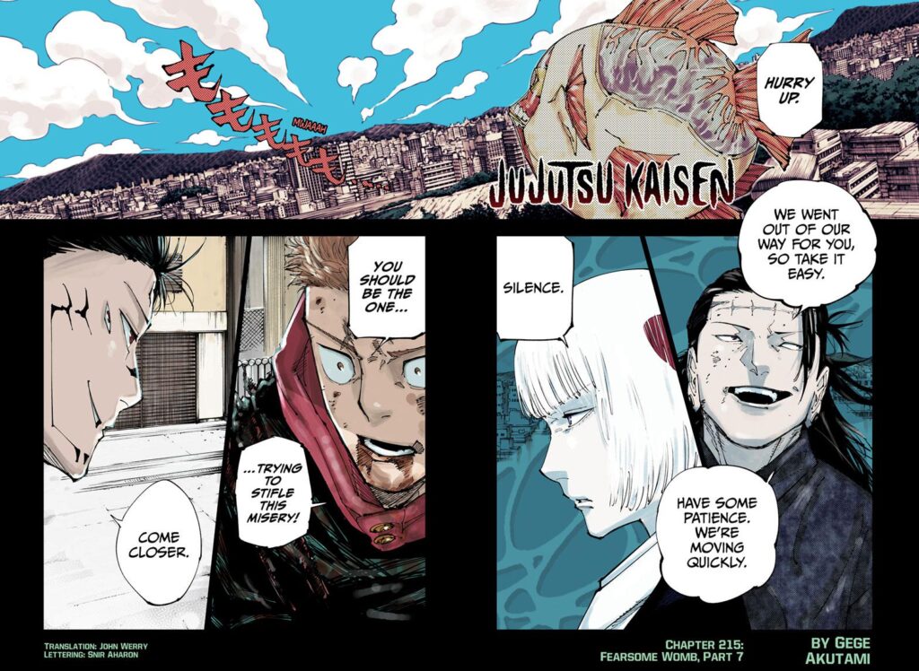 Jujutsu Kaisen Chapter 215