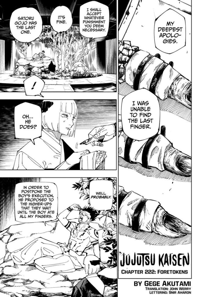 Jujutsu Kaisen Chapter 