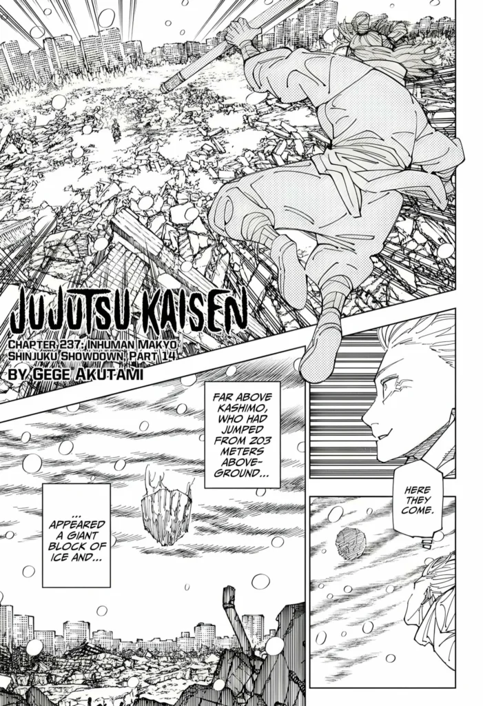 Jujutsu Kaisen Chapter 237