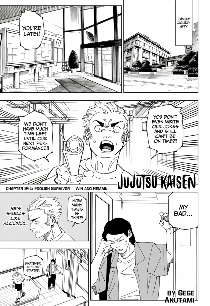 Jujutsu Kaisen Chapter 241