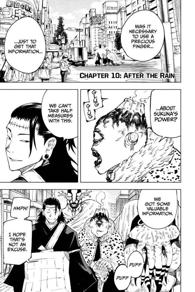 Jujutsu Kaisen Chapter 10