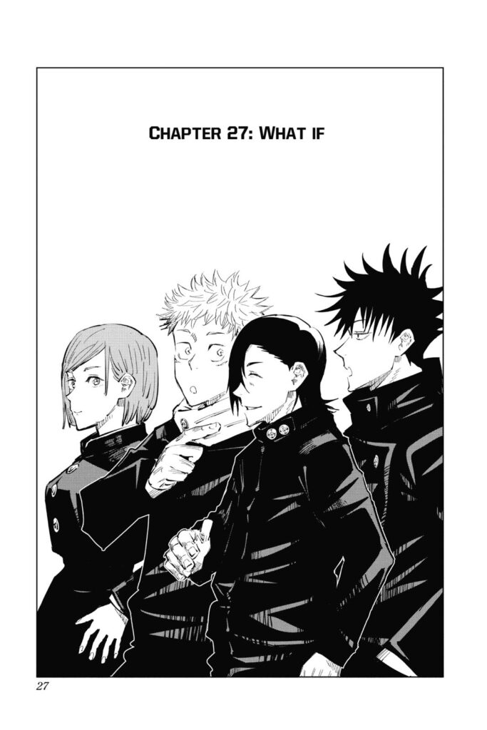 Jujutsu Kaisen (jjk), Chapter 27
