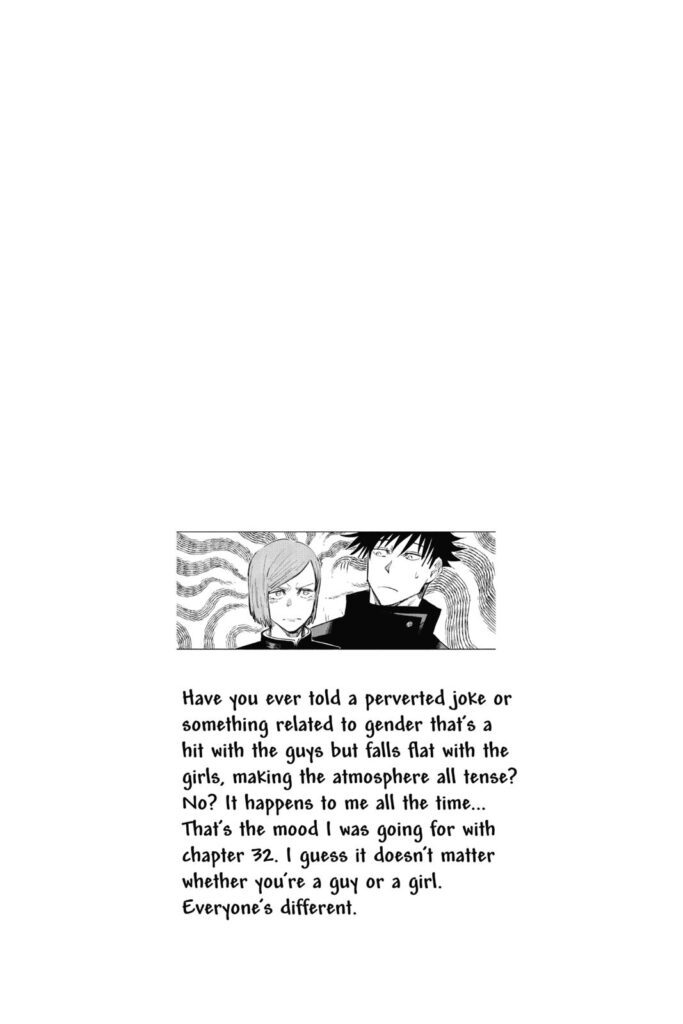 Jujutsu Kaisen (jjk), Chapter 32