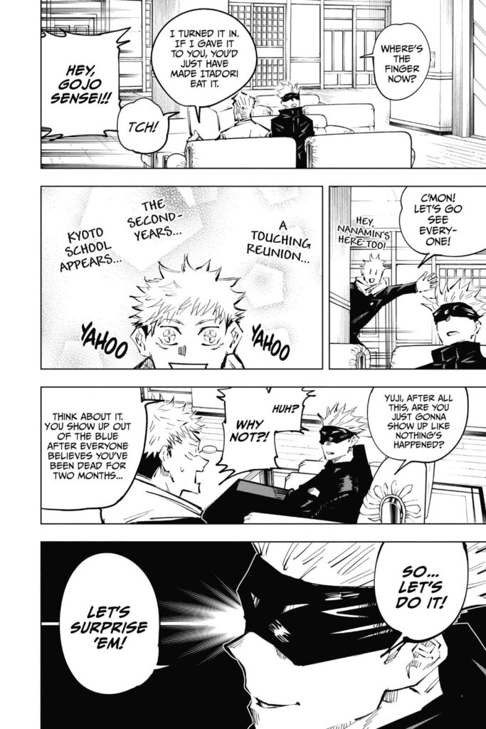 Jujutsu Kaisen (jjk), Chapter 32