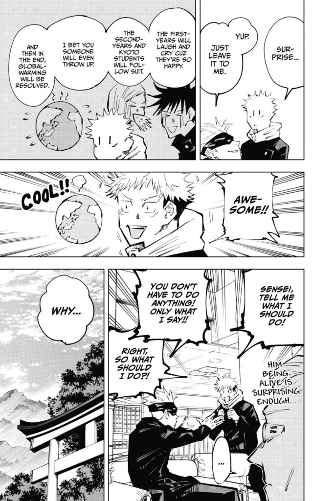 Jujutsu Kaisen (jjk), Chapter 32