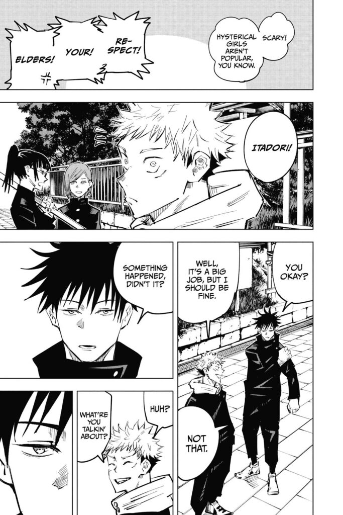 Jujutsu Kaisen (jjk), Chapter 33