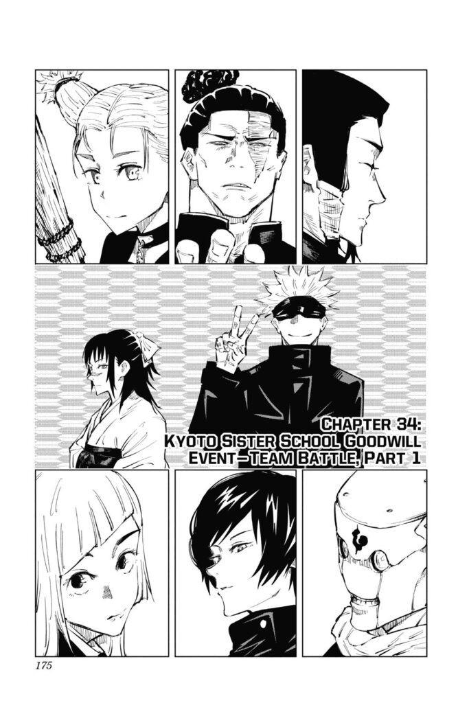 Jujutsu Kaisen (jjk), Chapter 34
