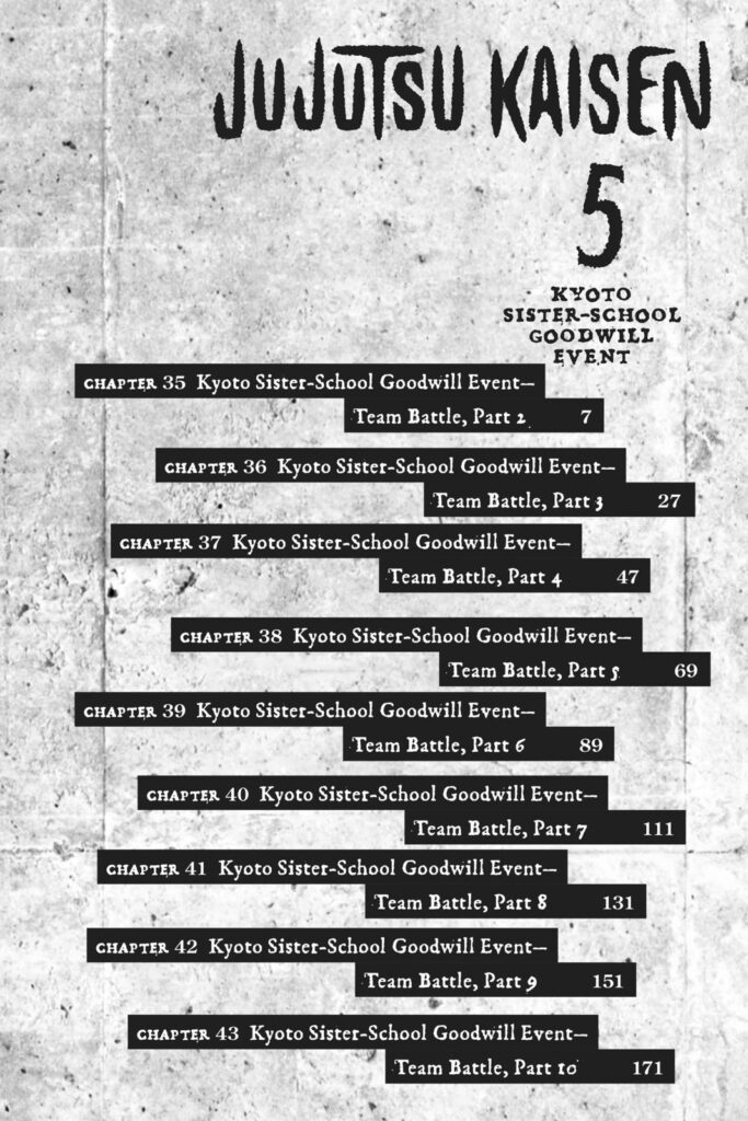 Jujutsu Kaisen (jjk), Chapter 35