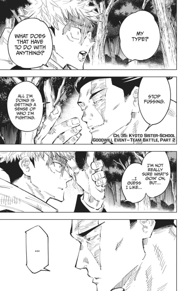 Jujutsu Kaisen (jjk), Chapter 35