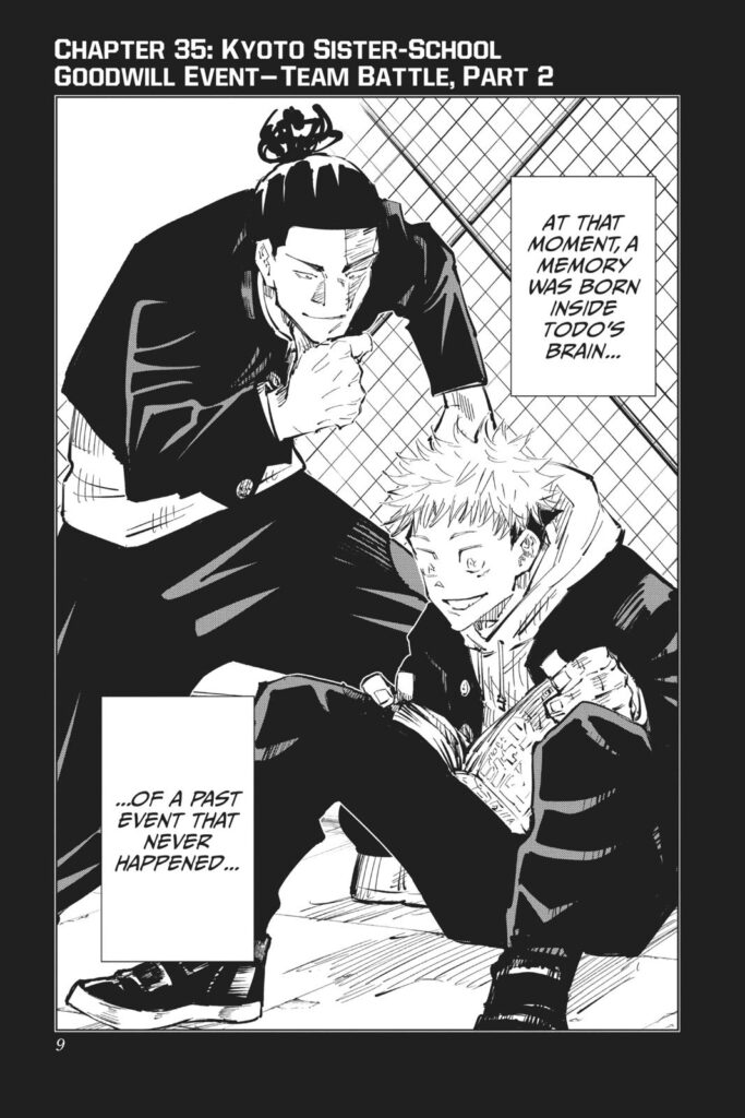 Jujutsu Kaisen (jjk), Chapter 35