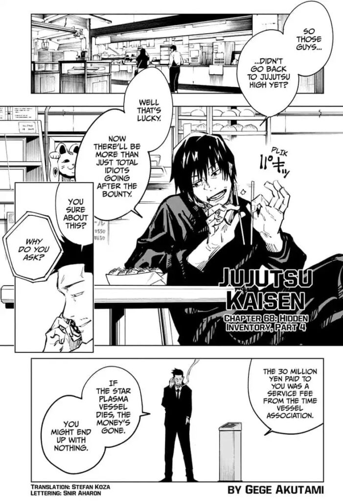 Jujutsu Kaisen Chapter 68
