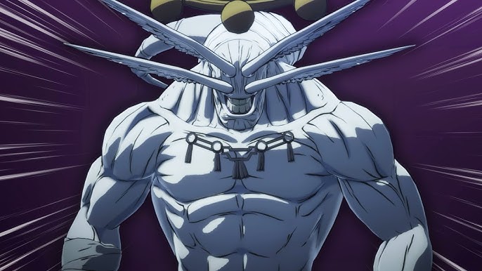 Eight-Handled Sword Divergent Sila Divine General Mahoraga in Jujutsu Kaisen