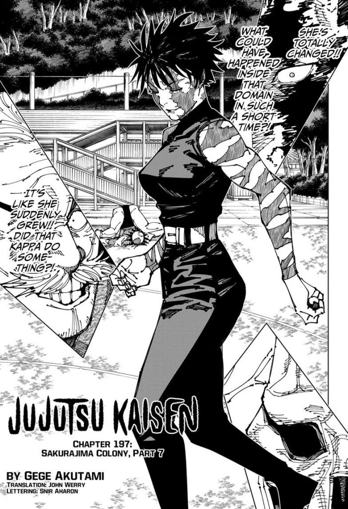 Jujutsu Kaisen Chapter 197
