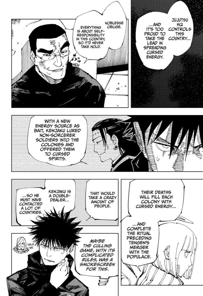 Jujutsu Kaisen Chapter 210