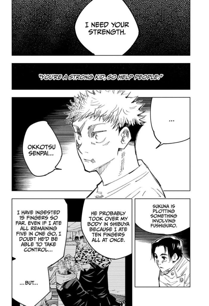 Jujutsu Kaisen, Chapter 144
