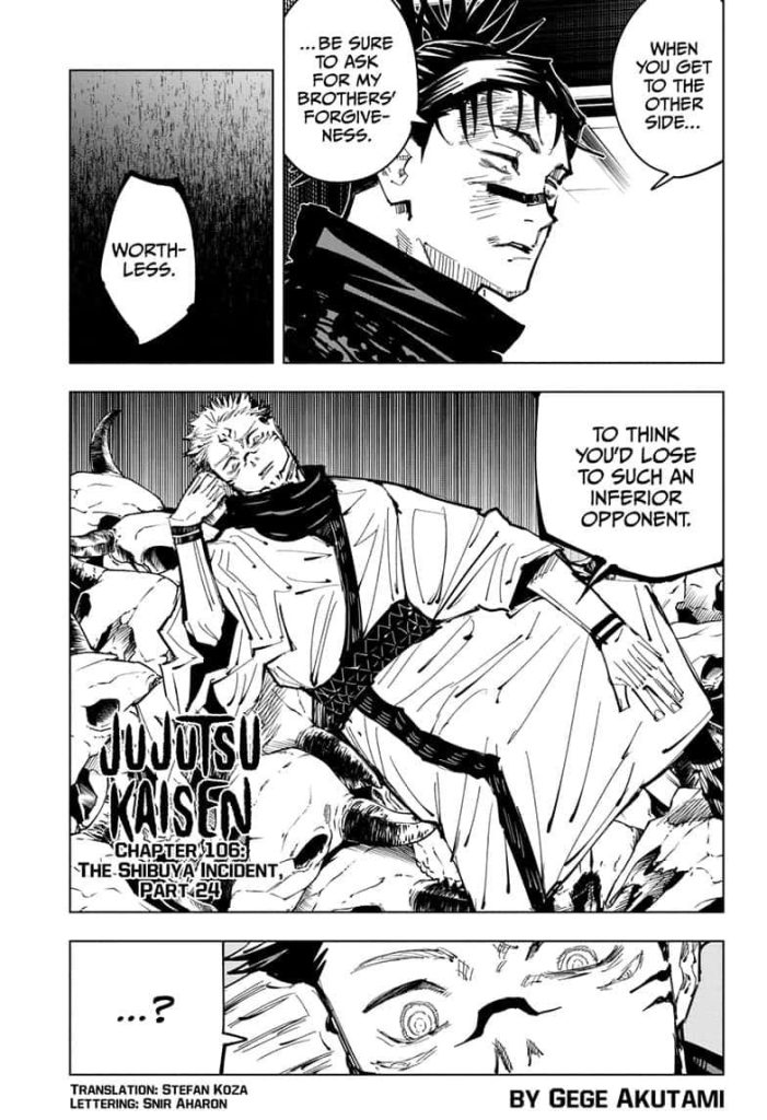 Jujutsu Kaisen Manga 