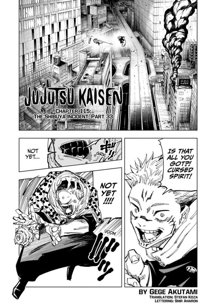 Jujutsu Kaisen Manga 
