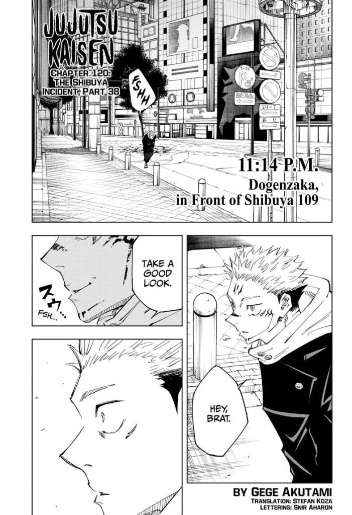 Jujutsu Kaisen Manga 
