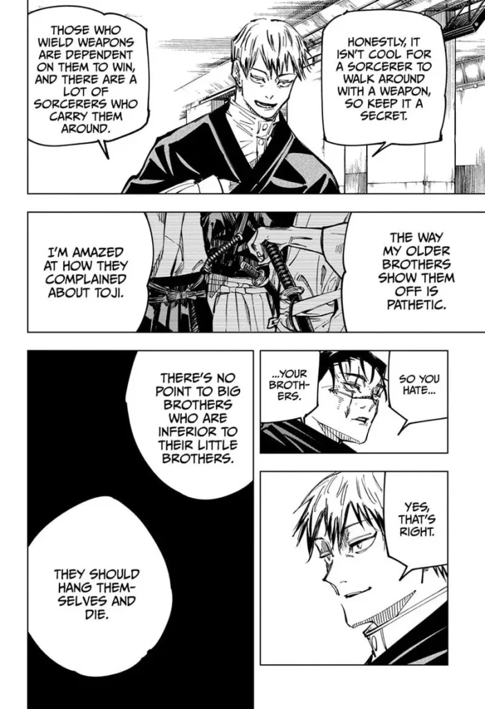 Jujutsu Kaisen Manga Chapter